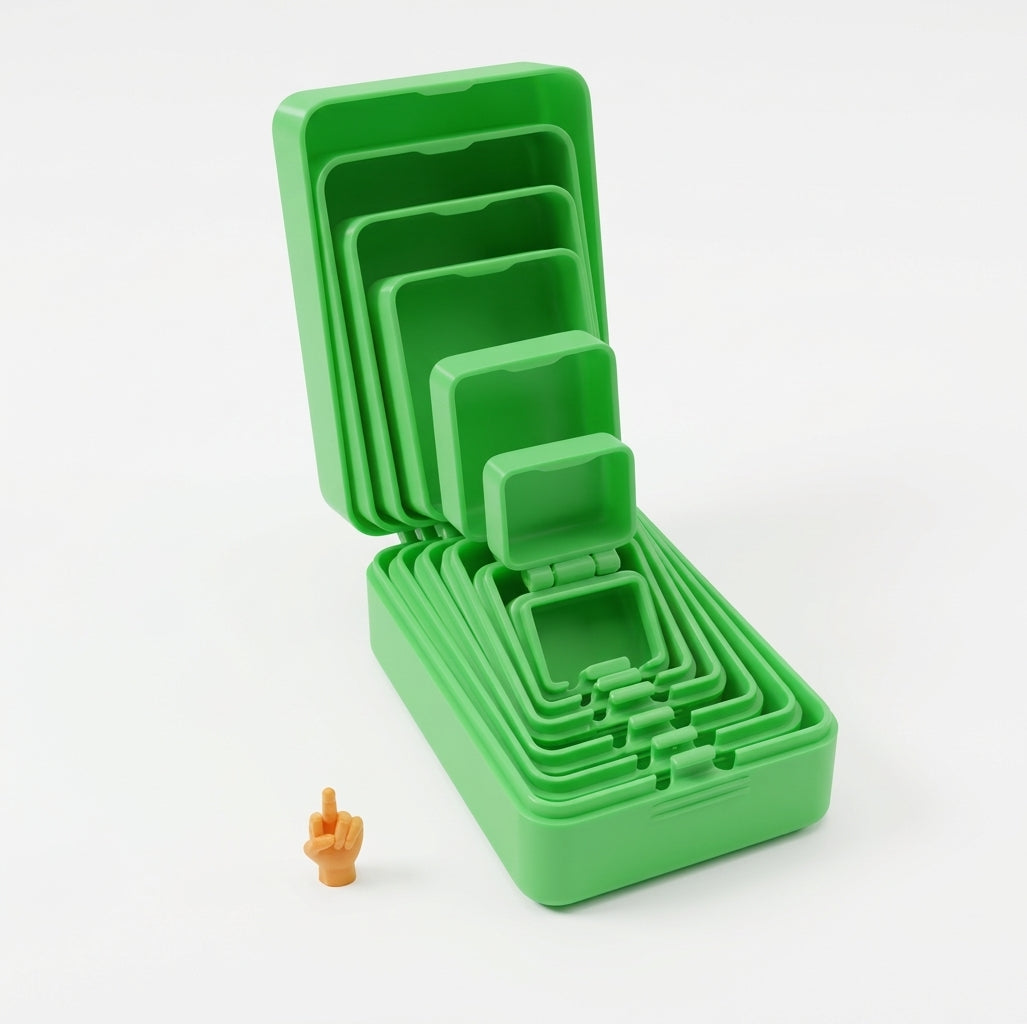 Caja sorpresa de 6 capas